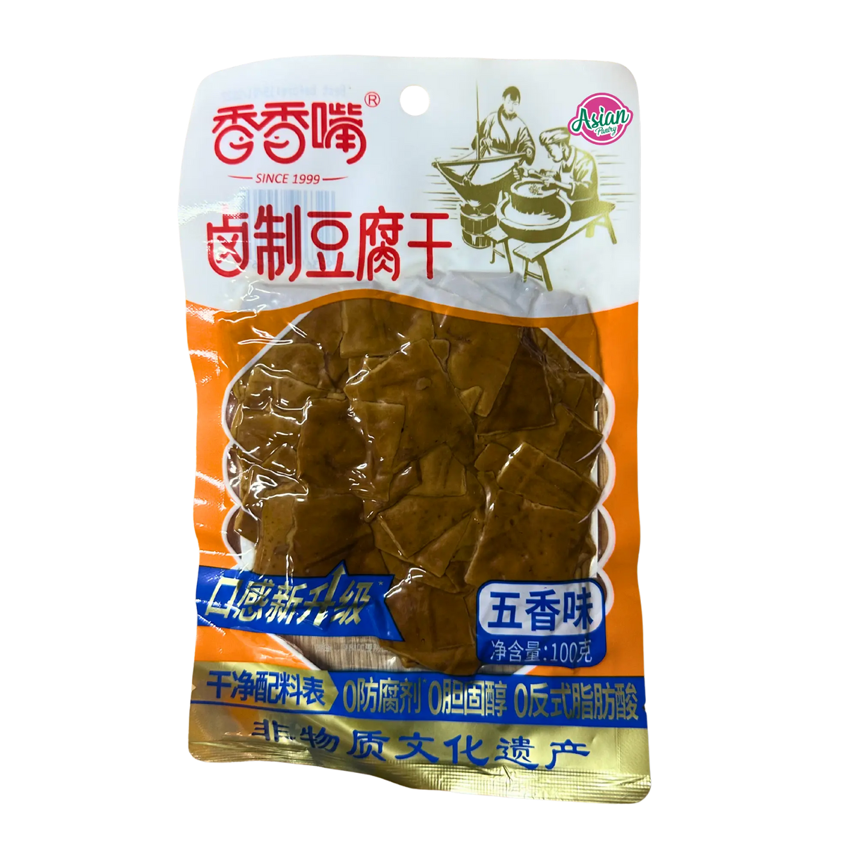 Xiangxiang Zui Braised Dried Tofu (Five-spice Flavour) 100g