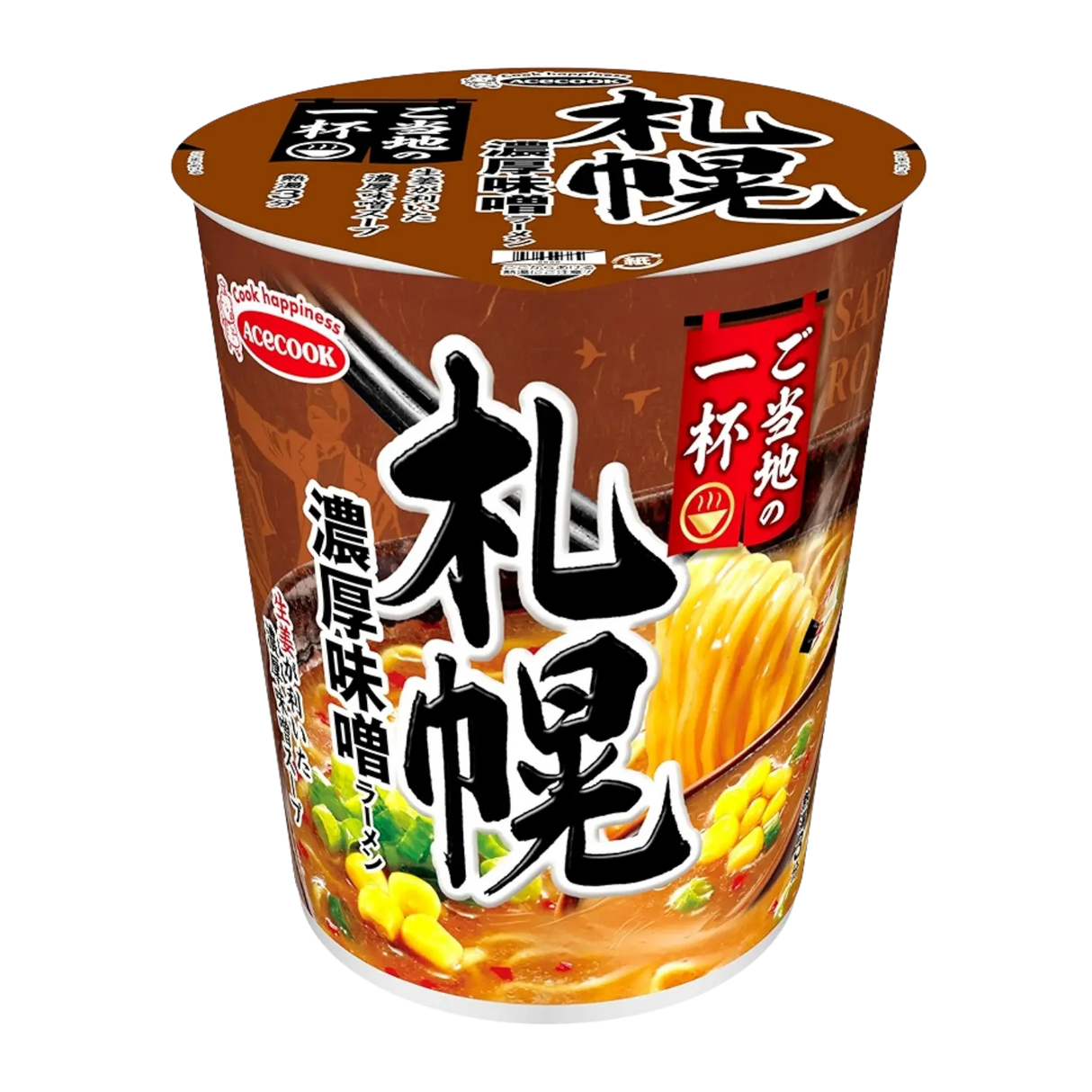 Acecook Local Cup Sapporo Rich Miso Ramen 64g