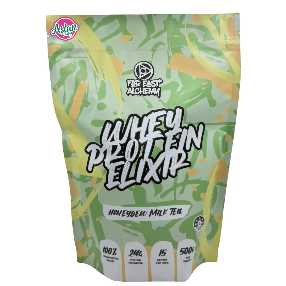Far East Alchemy Whey Protein Elixir Teh Susu Honeydew 500g