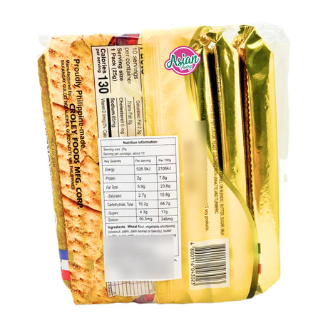 Croley Foods Butter Cream Crackers (10packs) 250g