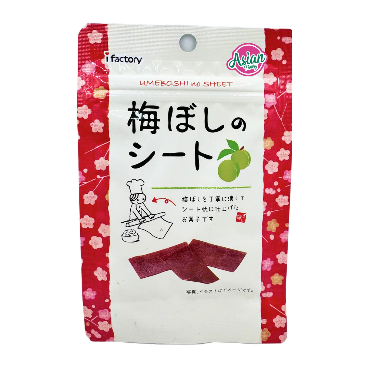 I Factory Umeboshi Plum Sheet 14g