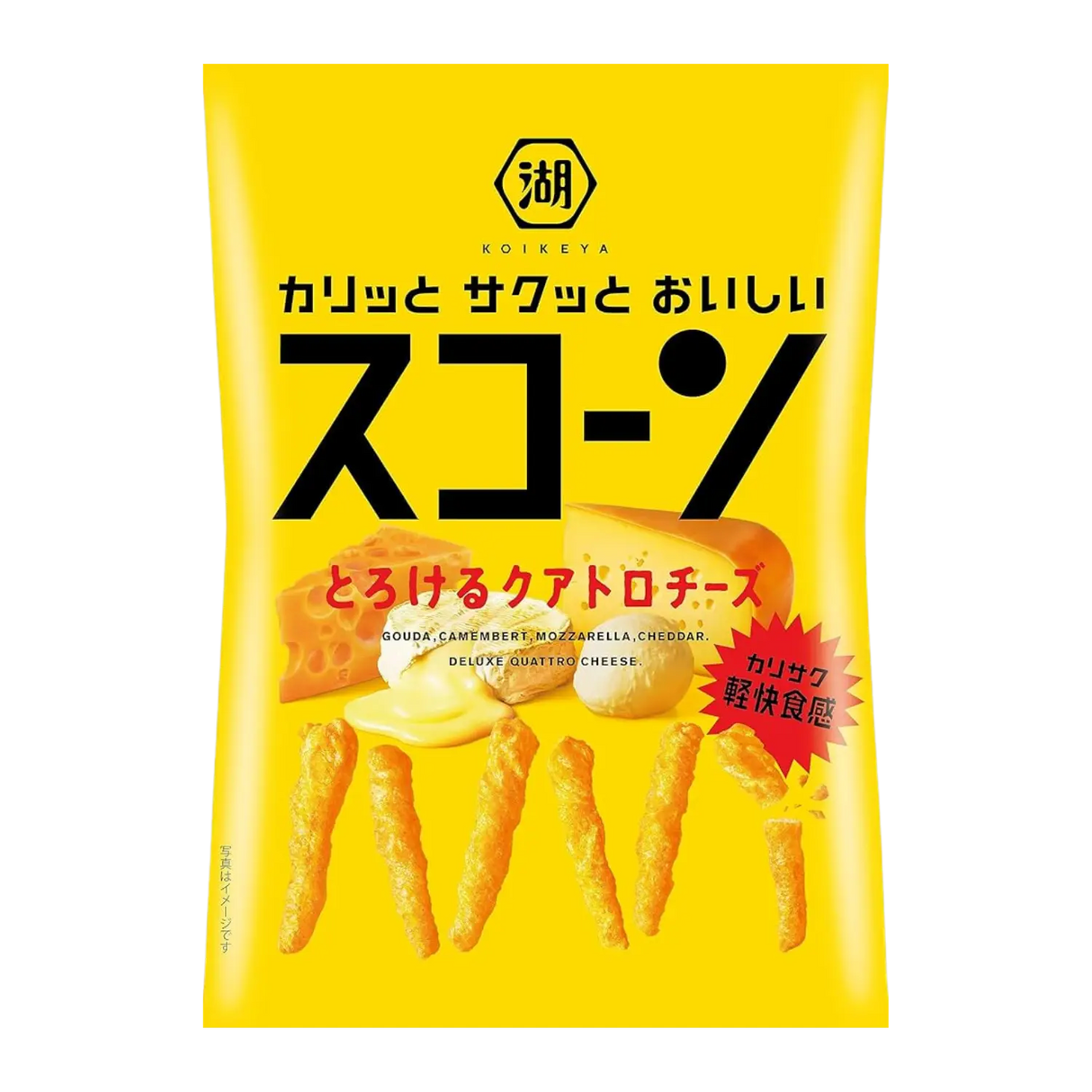 Koike-Ya Scone Melting Quattro Cheese 78g
