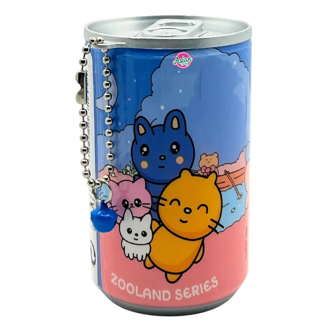 Asian Pantry Cute Can Wet Wipes with Keychain (Random Version)