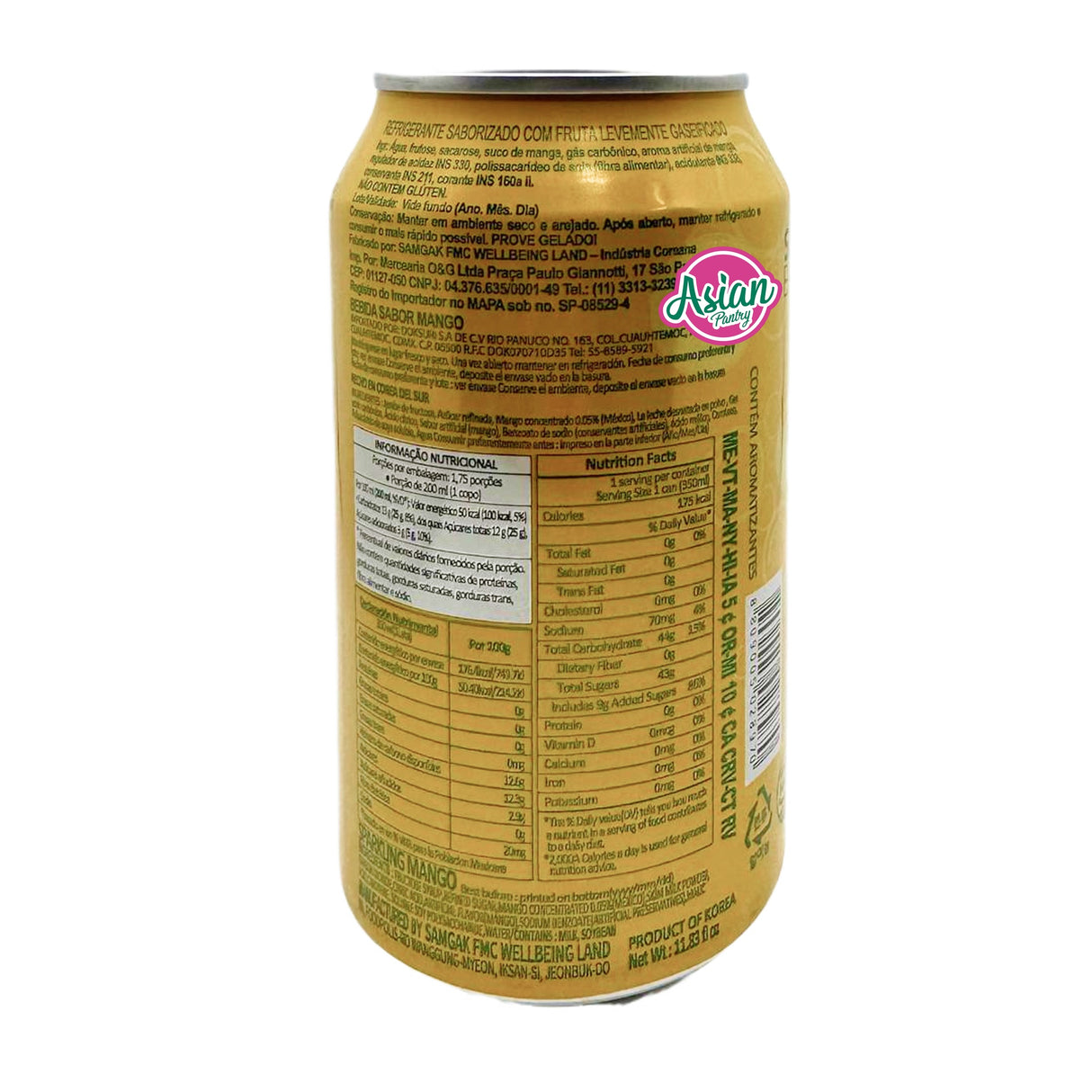 SFC Bio Sparkling Mango 350ml