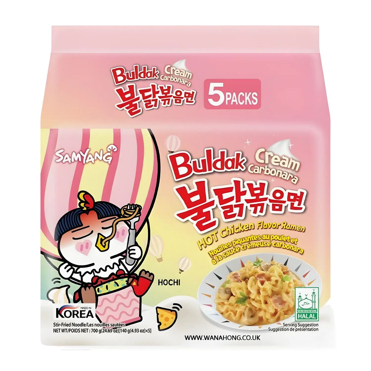 Samyang Buldak Creamy Carbonara Ramen