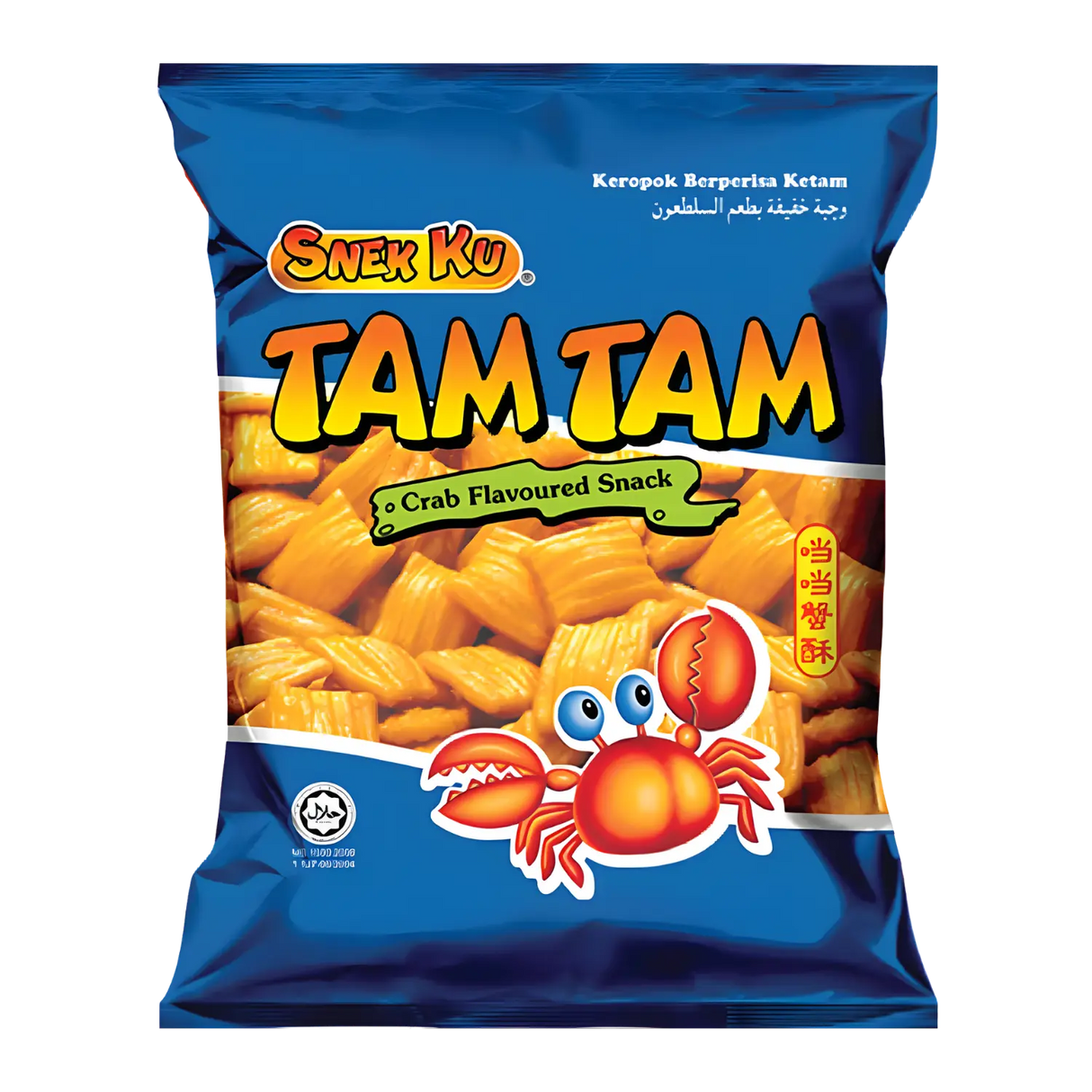 Snek Ku Tam Tam 蟹肉零食 70g