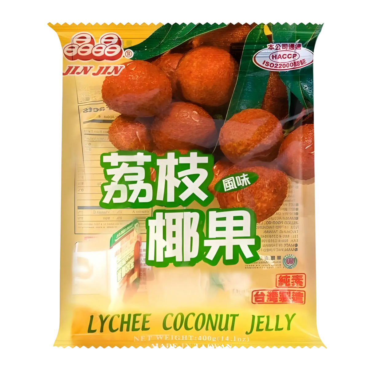 金金椰果冻荔枝味400g