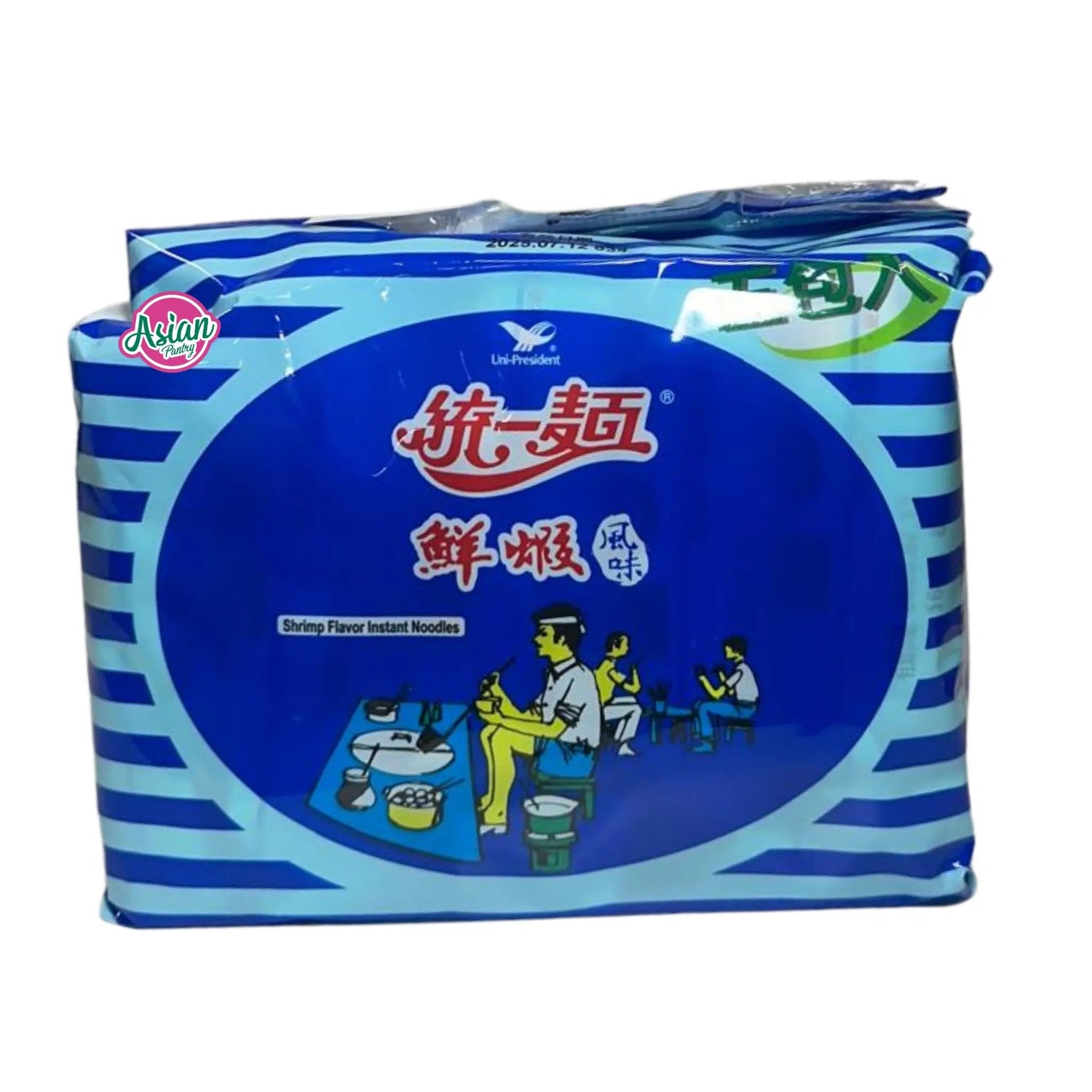 Uni-President Shrimp Flavour Instant Noodles 83g (BBD: 20/07/25)