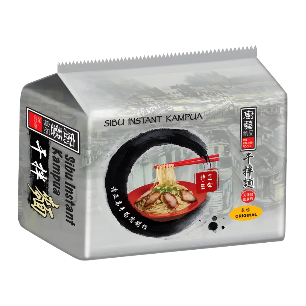 The Kitchen Food Sibu Instant Kampua Original (5 pek) 550g