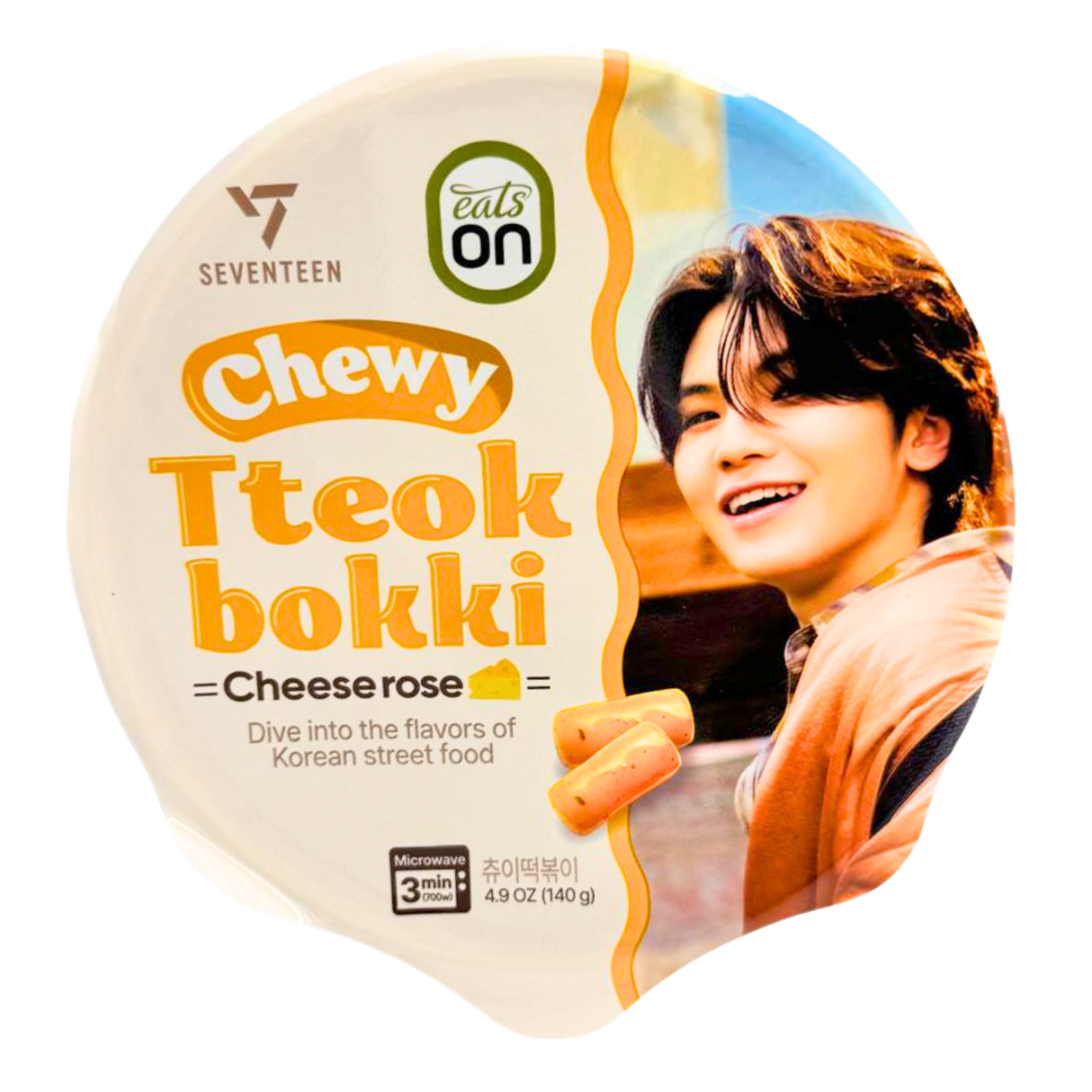 HY SEVENTEEN Chewy Tteokbokki Rose Cheese (Random Member) 140g