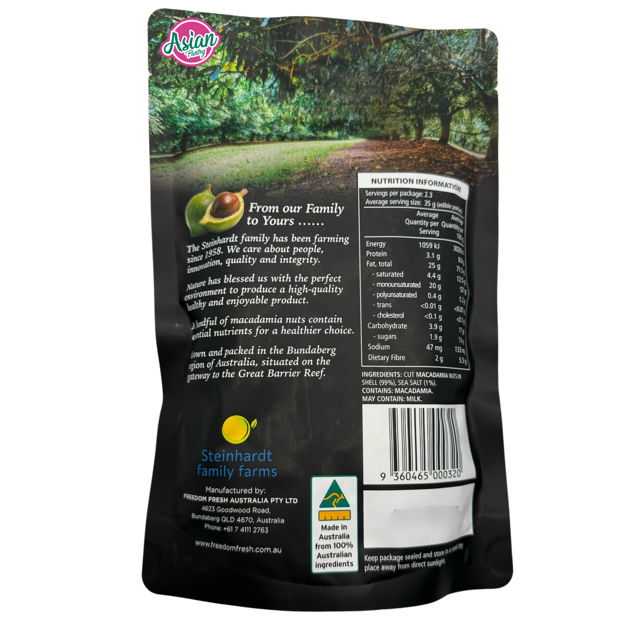 Golden Crunch 澳洲坚果盐烤味 225克