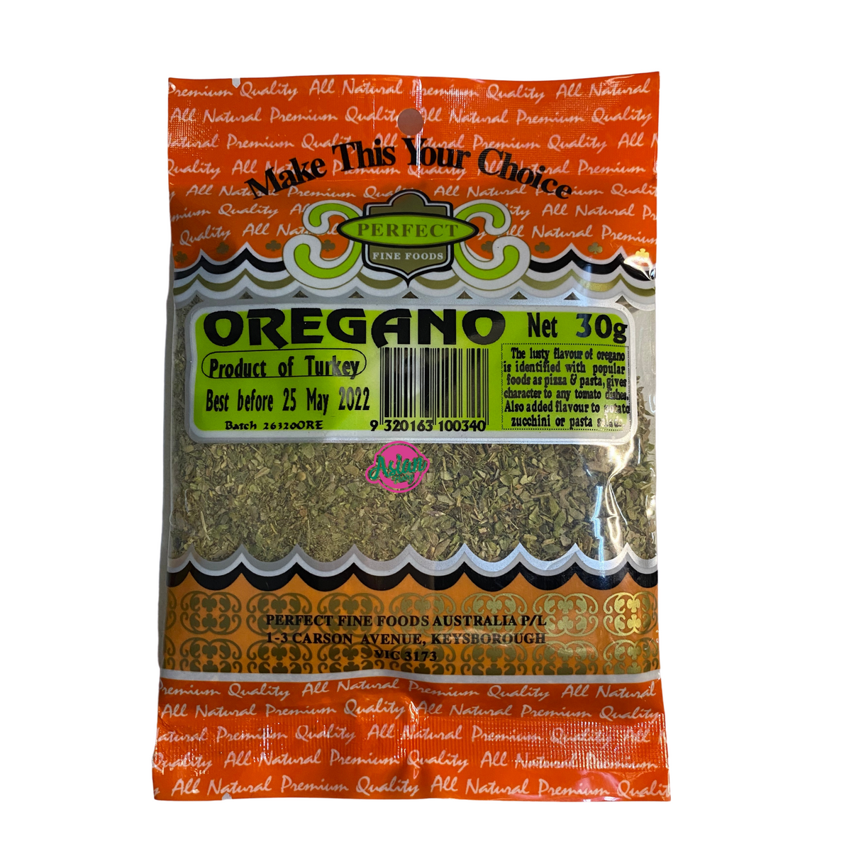 Perfect Fine Foods 牛至 30g