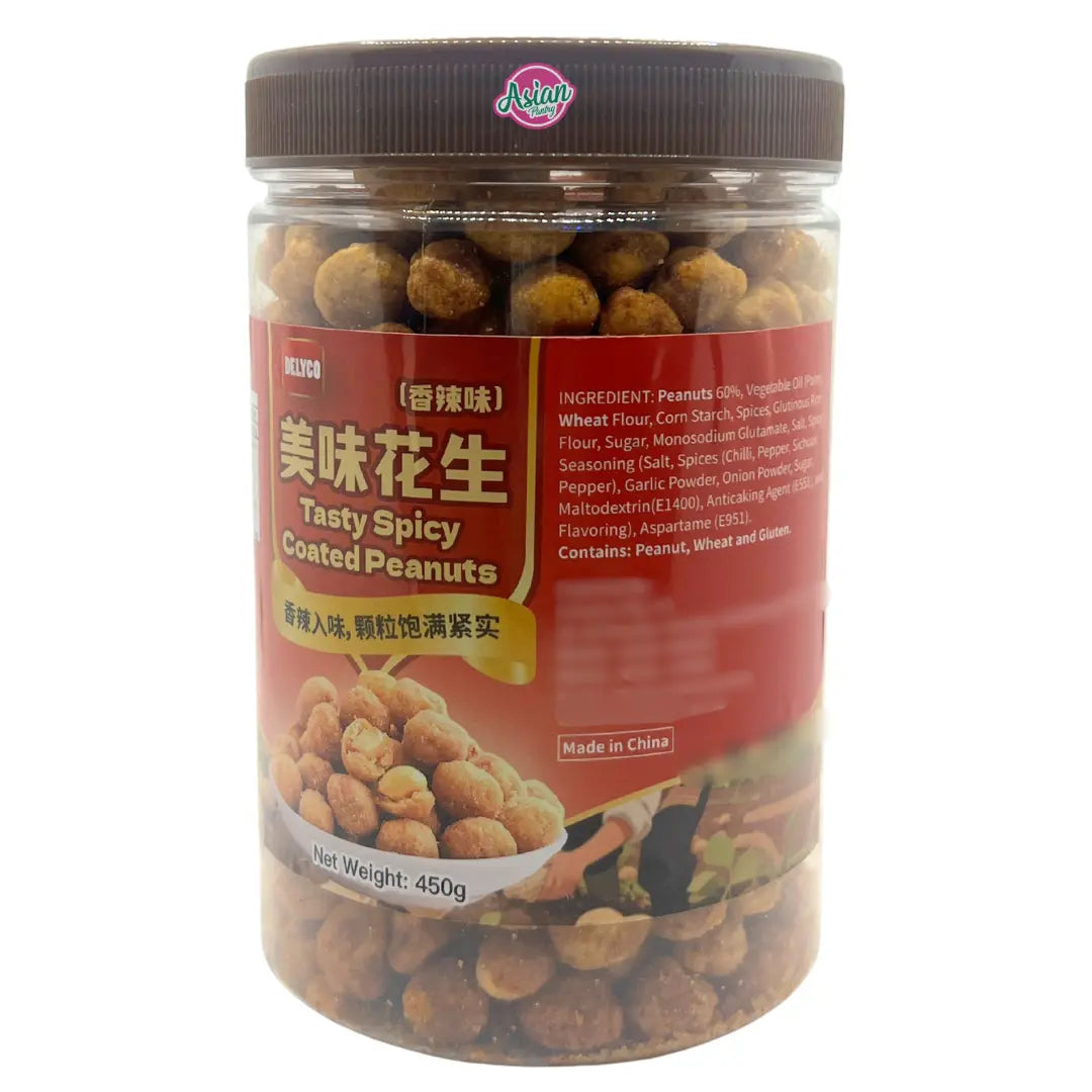 Delyco Tasty Spicy Coated Peanut 450g