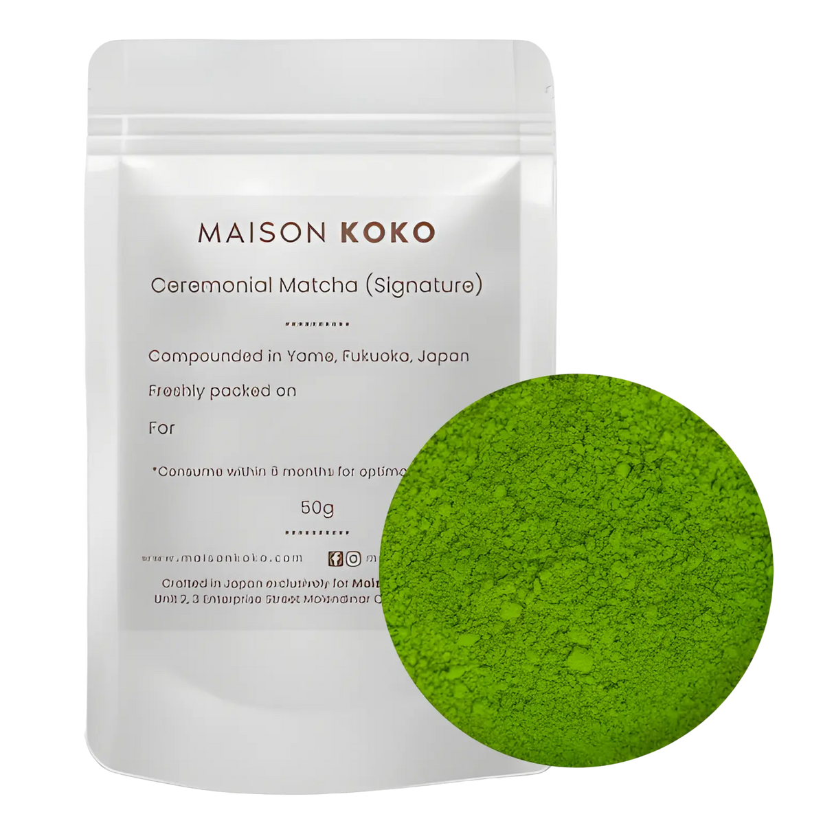 Maison Koko Ceremonial Matcha (Signature Blend) 50g