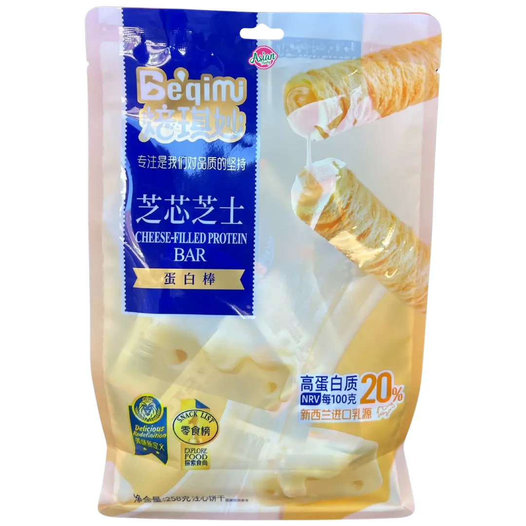 Beqimi Cheese-Filled Protein Bar 258g