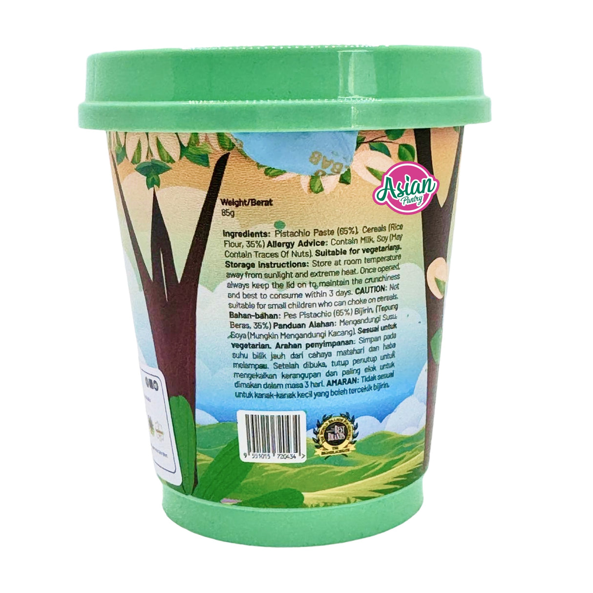 Choco Albab Pistachio Dream Chocolate Tub 85g