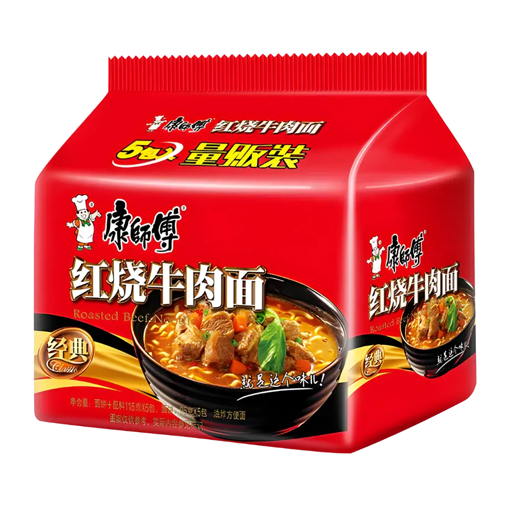 Kang Shi Fu Sup Mee Rebus Perisa Daging Lembu 5peks 530g