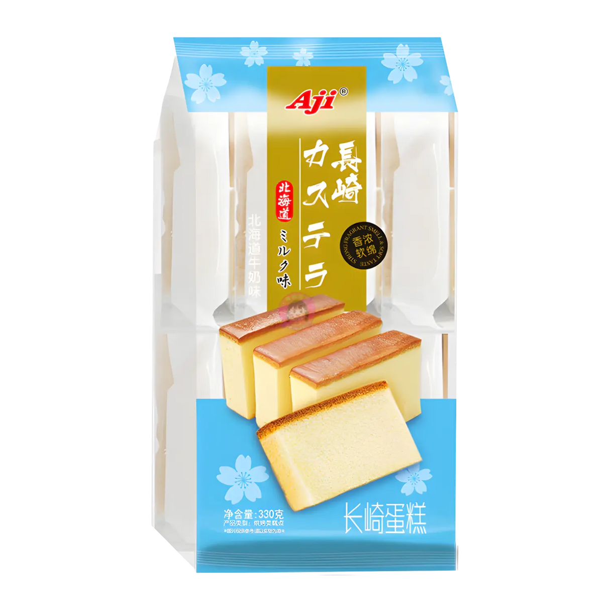 Aji 卡斯特拉蛋糕 牛奶味 330g