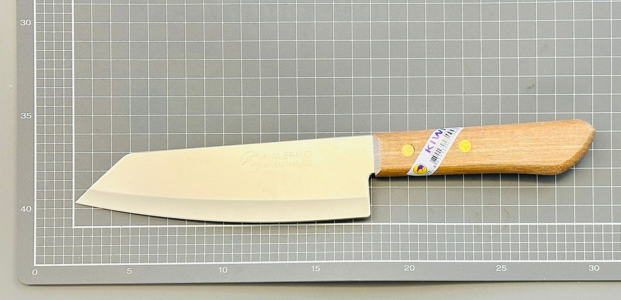 Kiwi Brand Kitchen Knife Wooden Handle #171 - Back