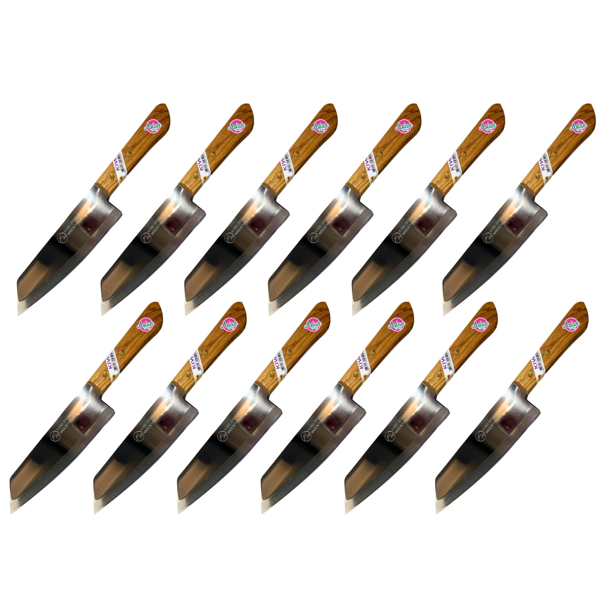 Kiwi Brand Kitchen Knife Wooden Handle #171 - Image 3
