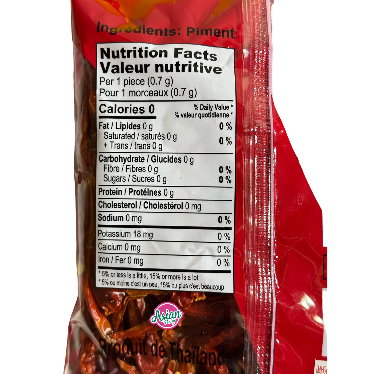 JHL Dried Hottest Chilli 80g