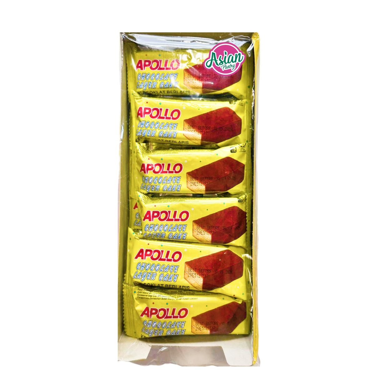 Apollo Layer Cake (Chocolate) (16g * 24 Packs)