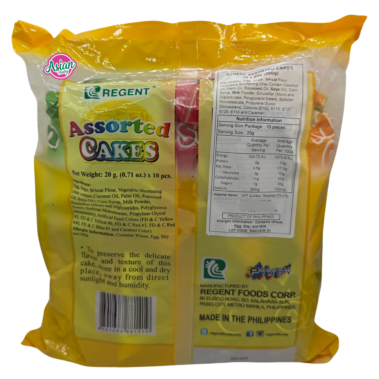 Kek Aneka Regent 200g