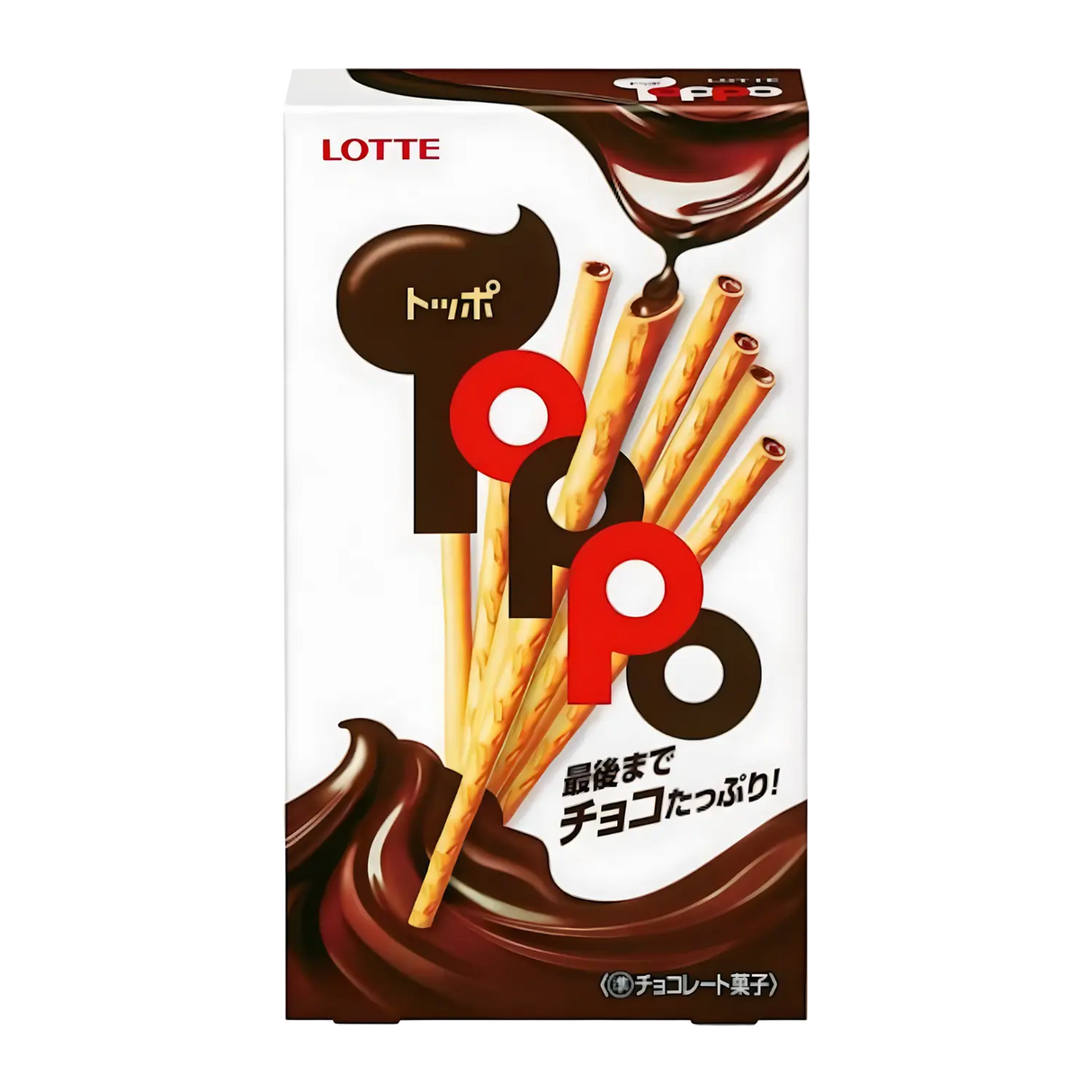 Lotte Toppo Chocolate Pretzel Sticks 72g (BBD: November 2025)