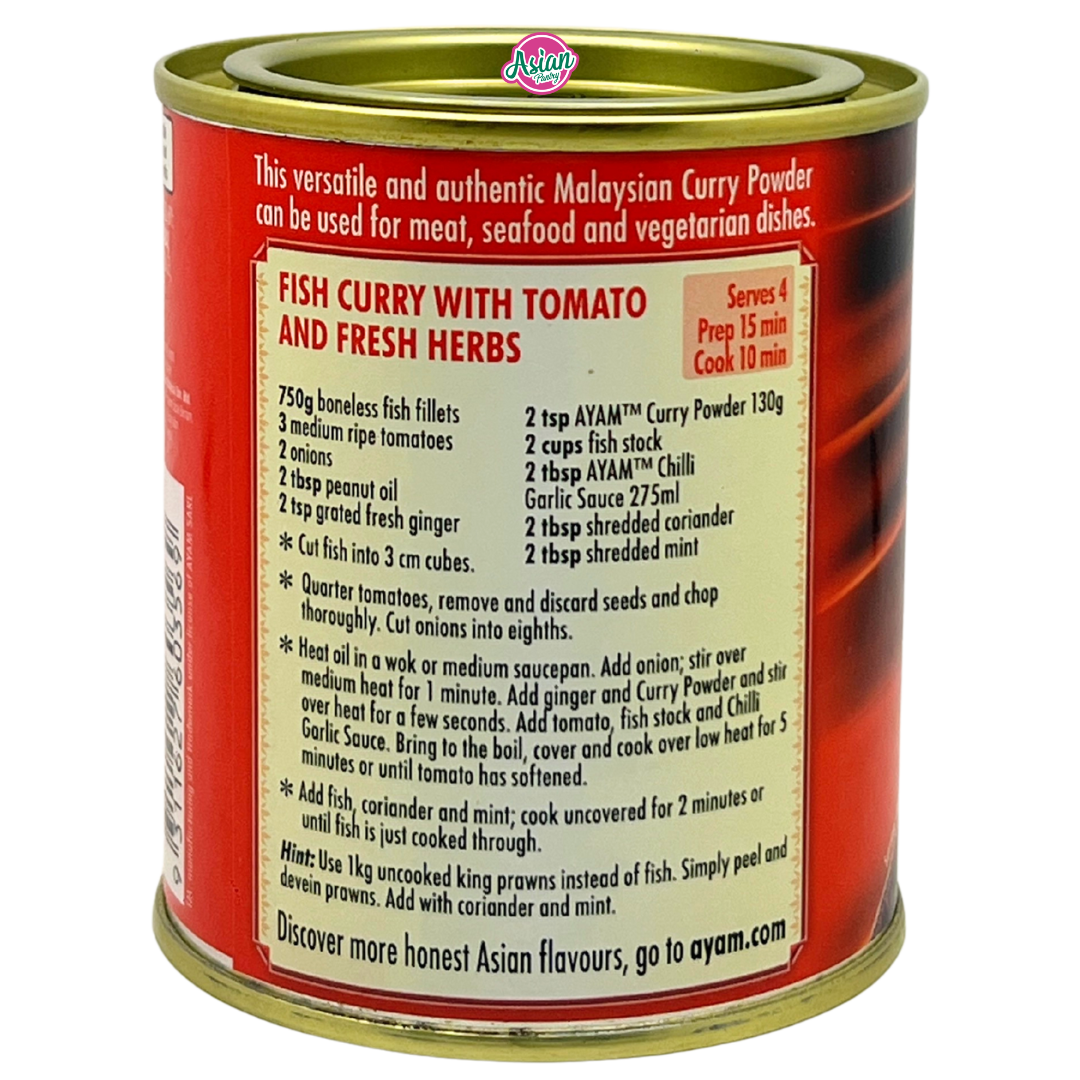 Tin Serbuk Kari Jenama Ayam 130g