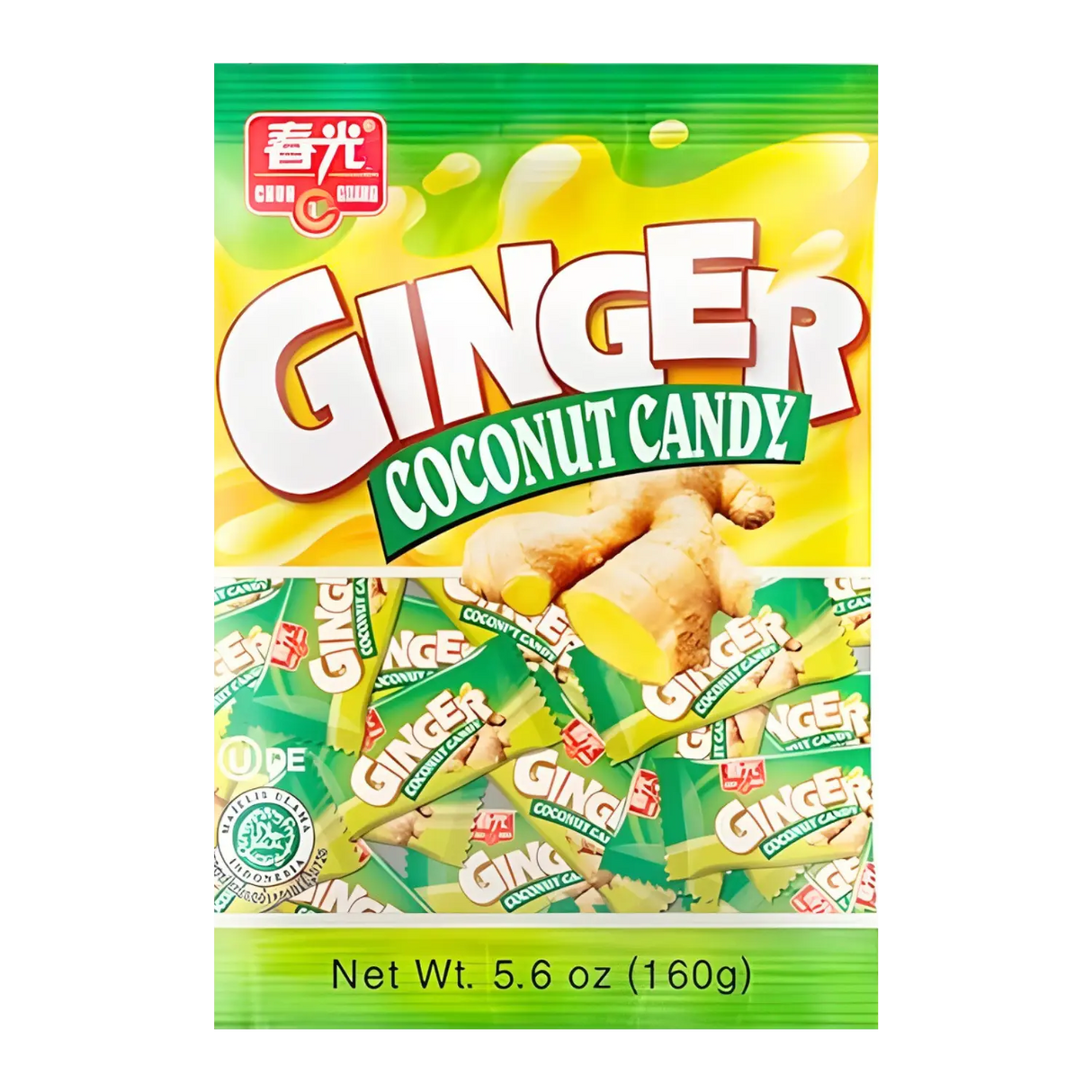 春光姜汁椰子糖160g