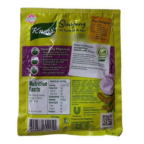 Knorr Sinigang sa Sampalok Mix Gabi 44g