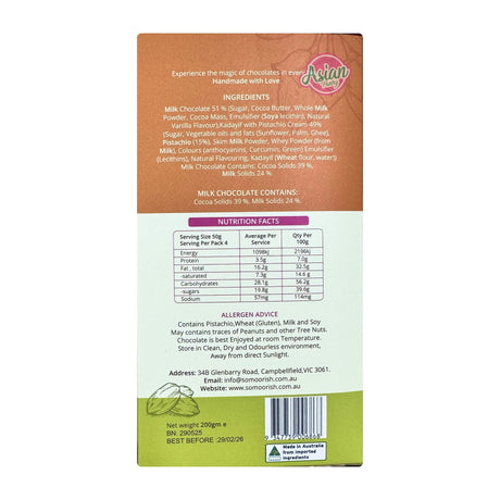 SoMoorish Dubai Chocolate 200g