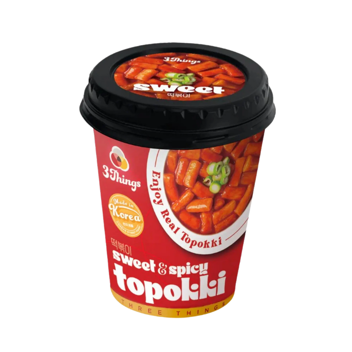 3Things Topokki Tteokbokki Sweet & Spicy 139g