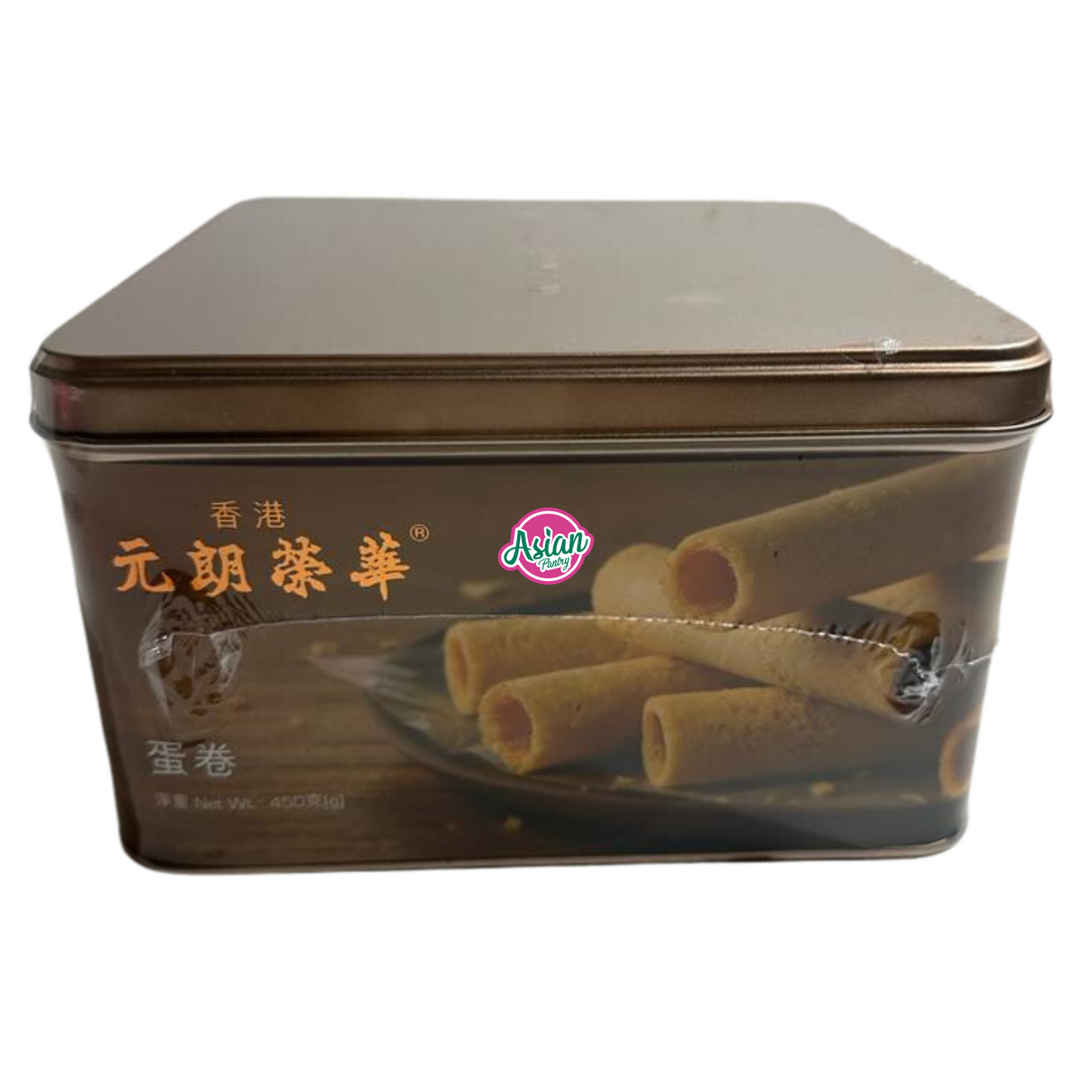 Wing Wah Cookies Egg Rolls Tin 450g