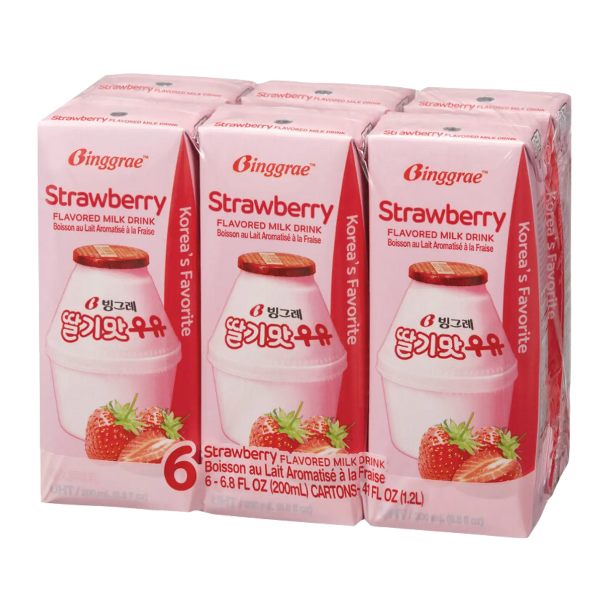 Binggrae Strawberry Flavoured Milk Drink