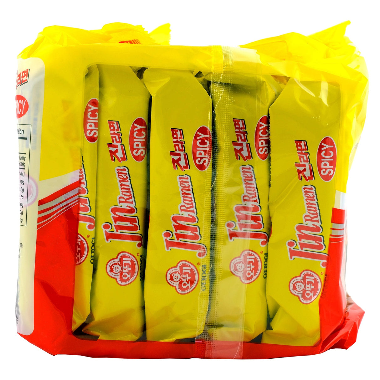 Ottogi Jin Ramen Spicy (5 pack) 600g