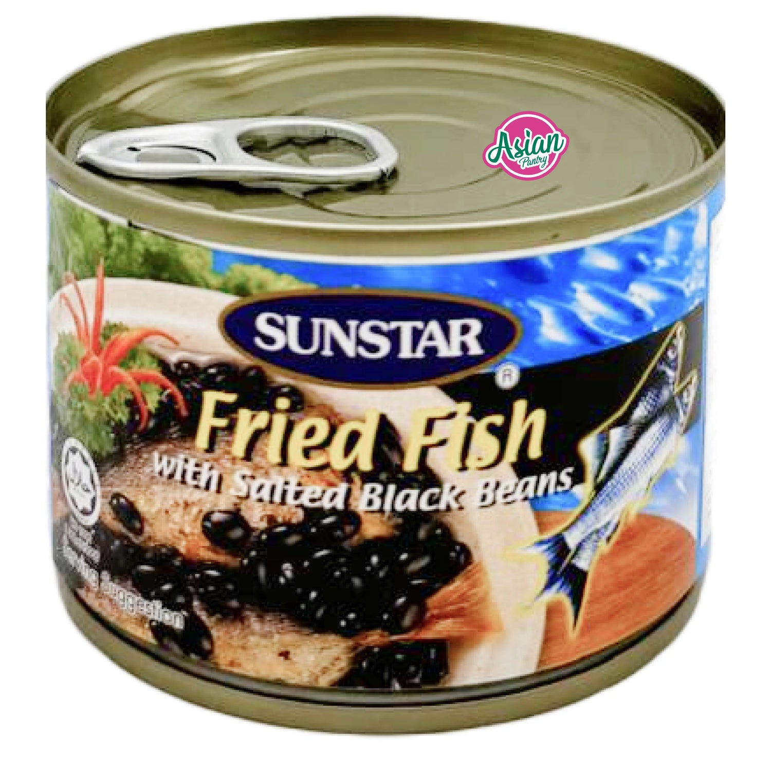 Sunstar Fried Fish with Salted Black Beans 160g