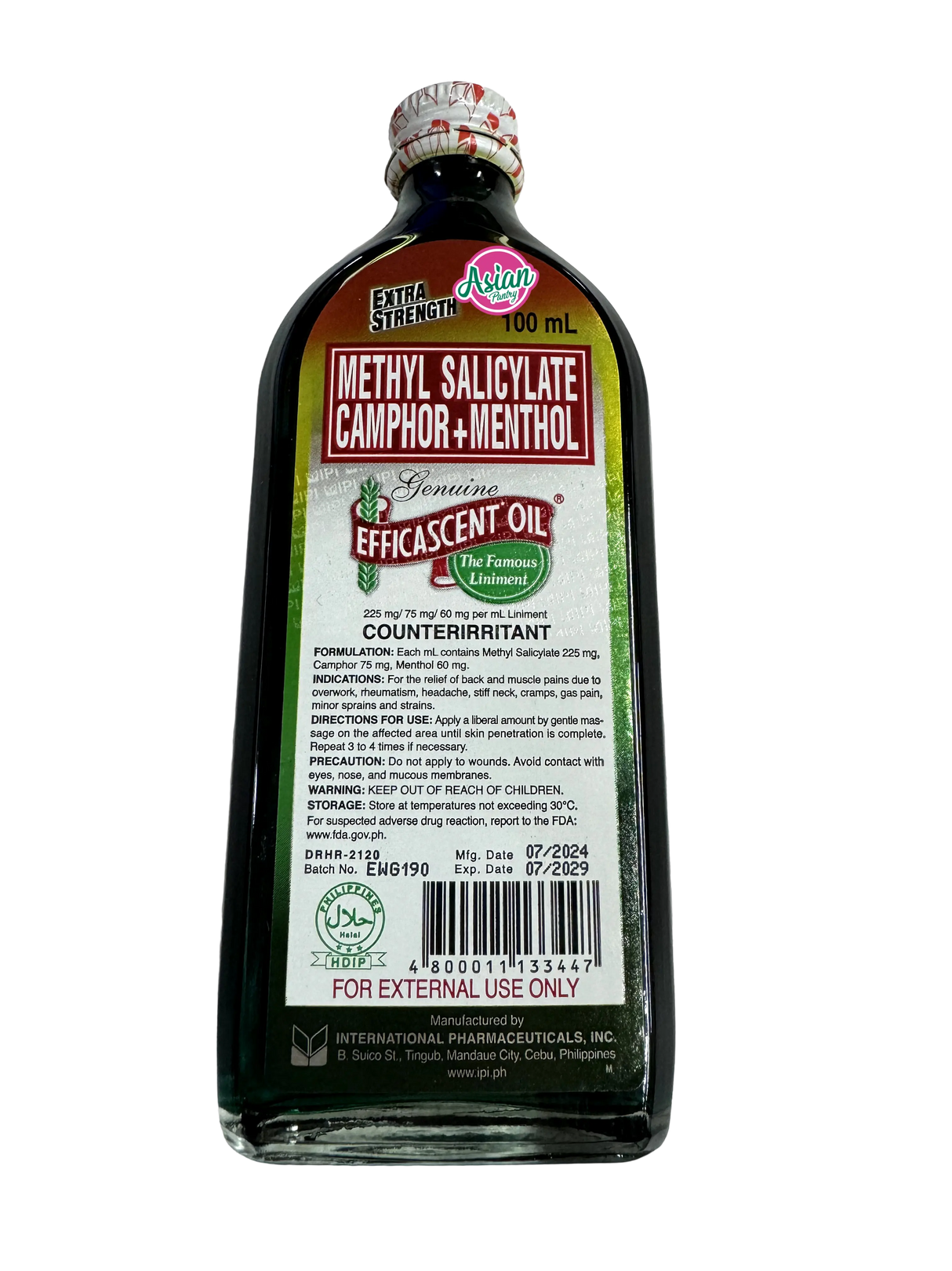 Minyak Efficascent Feisina 100g