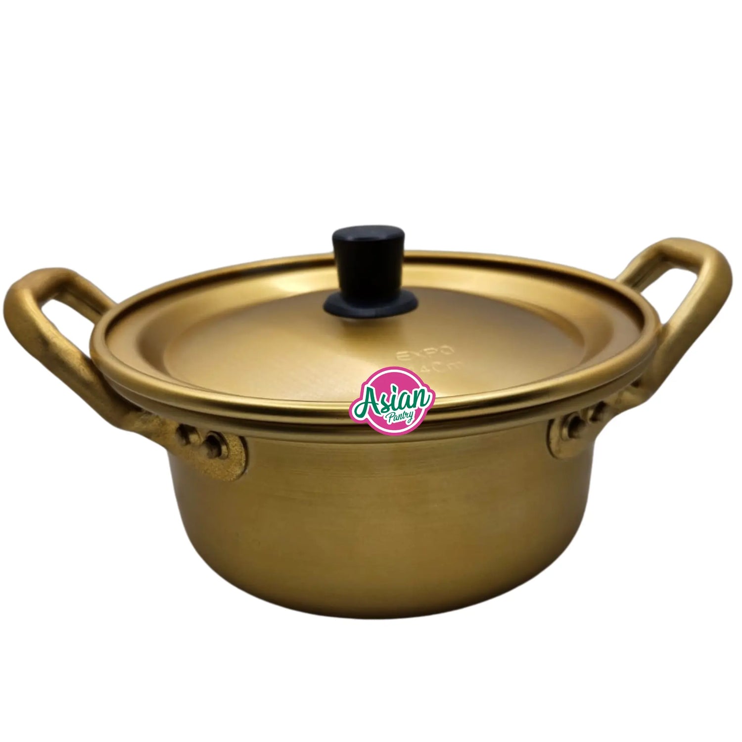 Periuk Pemegang Kuning Kaesung Dong-Suh Aluminium Korea 14cm (Periuk Ramen Emas)
