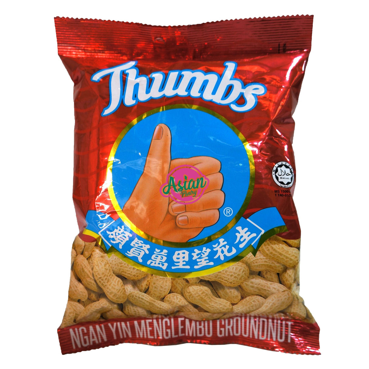 Thumbs Roasted Peanut Snack 120g