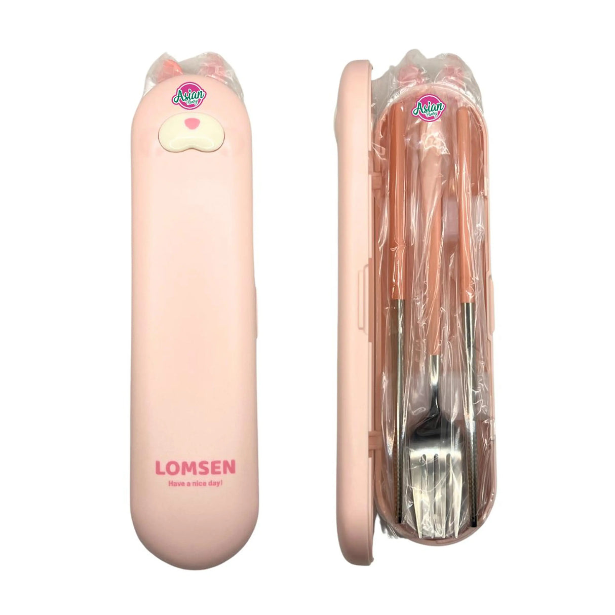 Asian Pantry Cute Animal Cutlery Set