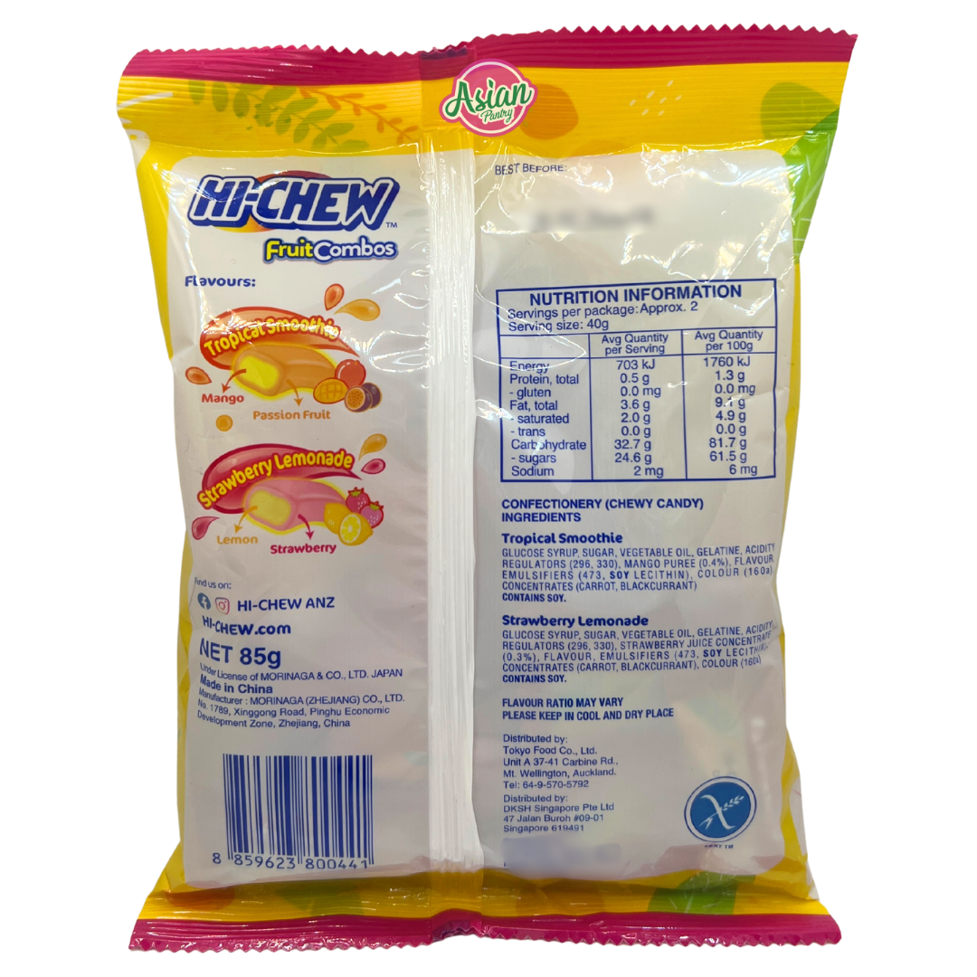 Morinaga Hi-Chew Fruit Combos (Bag) 85g
