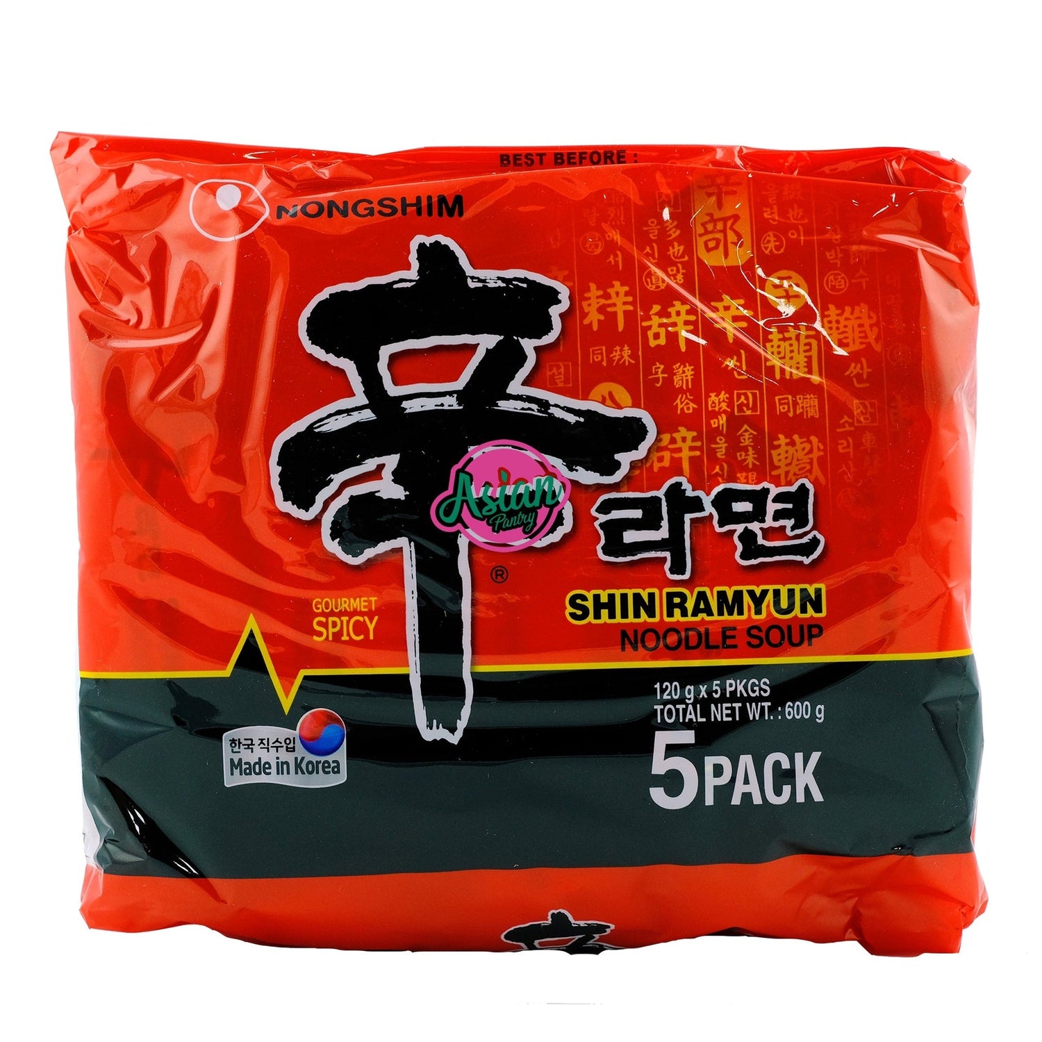 Nongshim Shin Ramyun Noodle Soup 120g
