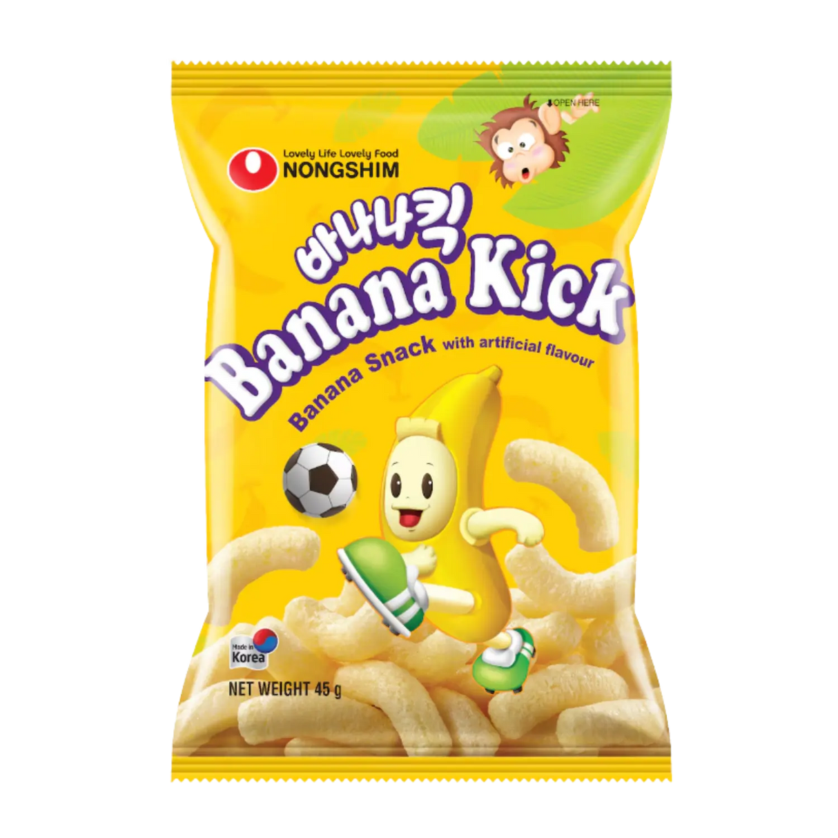 Nongshim Banana Kick Snek 45g