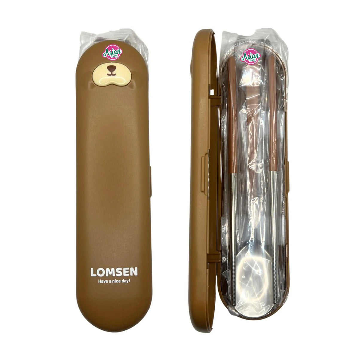 Asian Pantry Cute Animal Cutlery Set