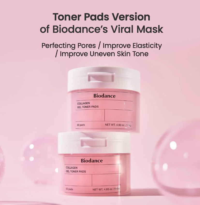 Biodance Collagen Gel Toner Pads 140g