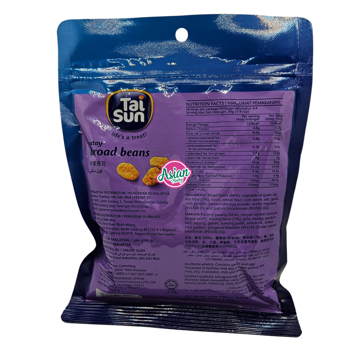 Tai Sun Satay Broad Beans 140g