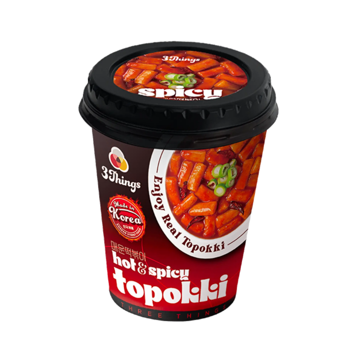 3Things Topokki Tteokbokki Hot & Spicy 139g