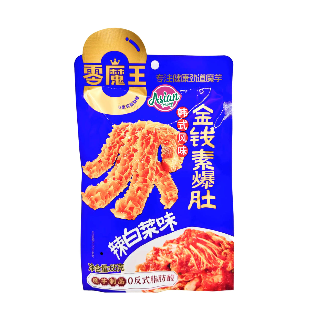 LingMoWang Strips Vegetarian Konjac (Kimchi Flavour) 65g