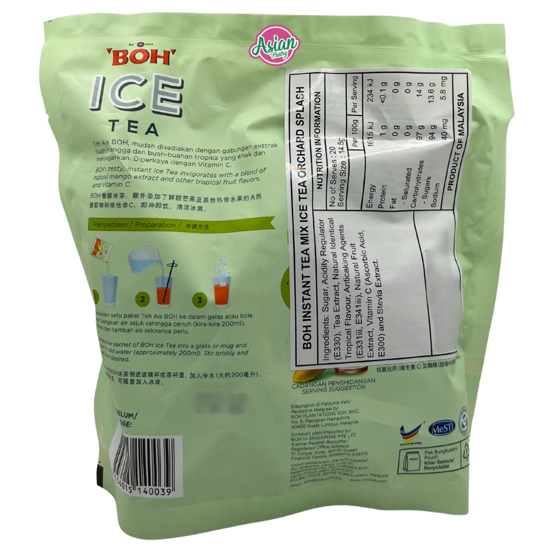 Boh Ice Tea Orchard Splash 290g